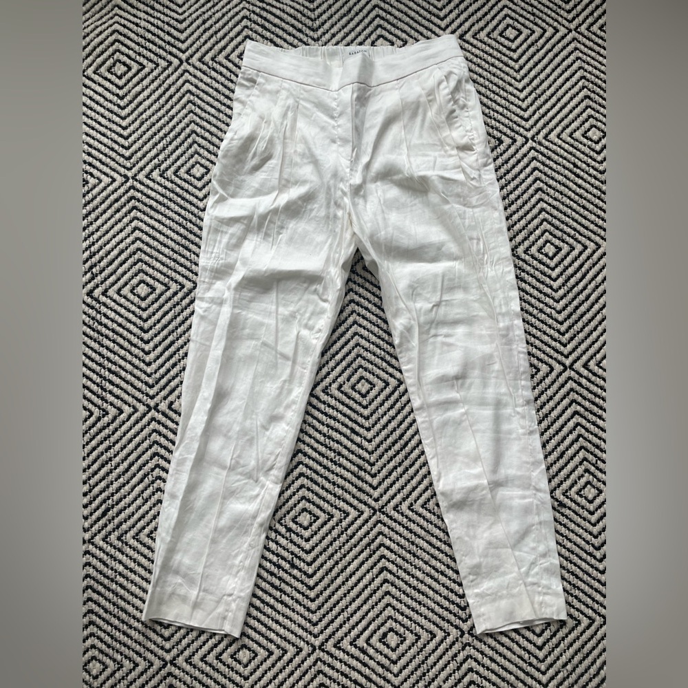 Babaton Aritzia Cohen linen pants size 4